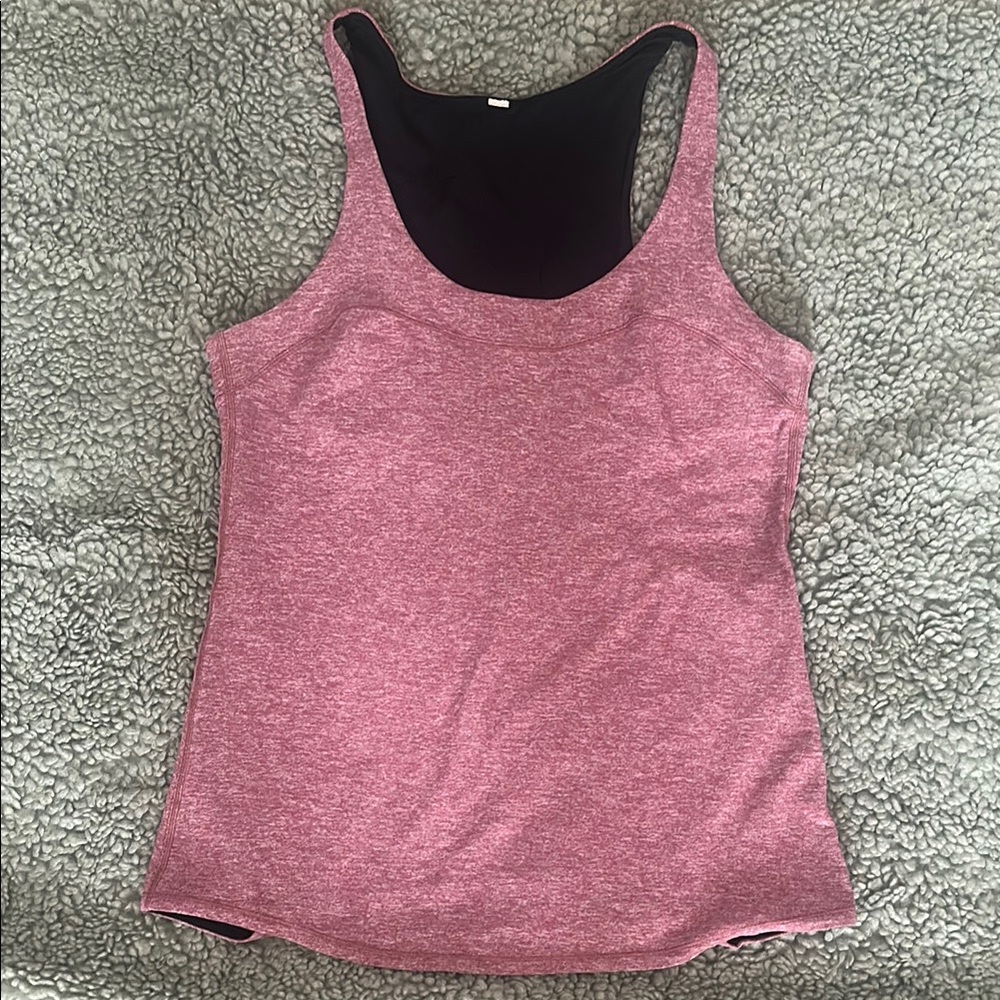Lululemon Women's Heather Ted Tank Top sz 10